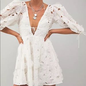 For Love & Lemons Serena Mini Dress